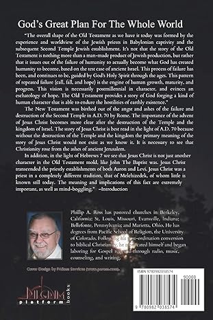 God’s Great Plan for the Whole World