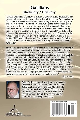 Galatians – Backstory / Christory